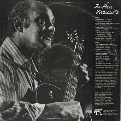 Joe Pass / ジョー・パス / Virtuoso #2 (MTF1065)