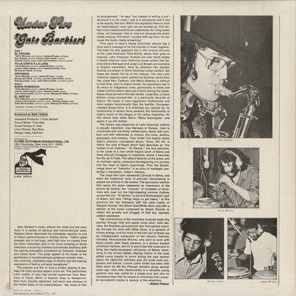 Gato Barbieri / ガトー・バルビエリ / Under Fire (LAX3051)