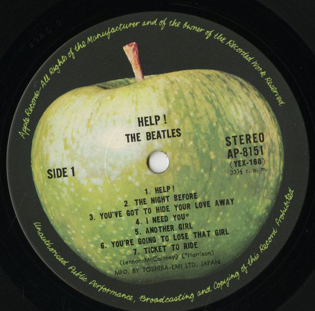The Beatles / ビートルズ / Help! (AP-8151)