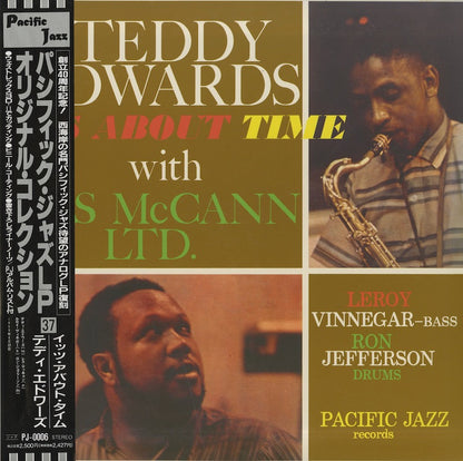 Teddy Edwards With Les McCann Ltd. / テディ・エドワーズ レス・マッキャン / It's About Time (PJ-0006)