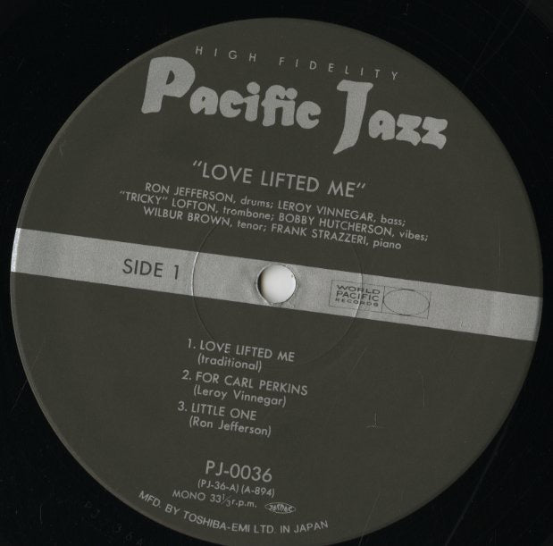 Ron Jefferson / ロン・ジェファーソン / Love Lifted Me (PJ-0036)