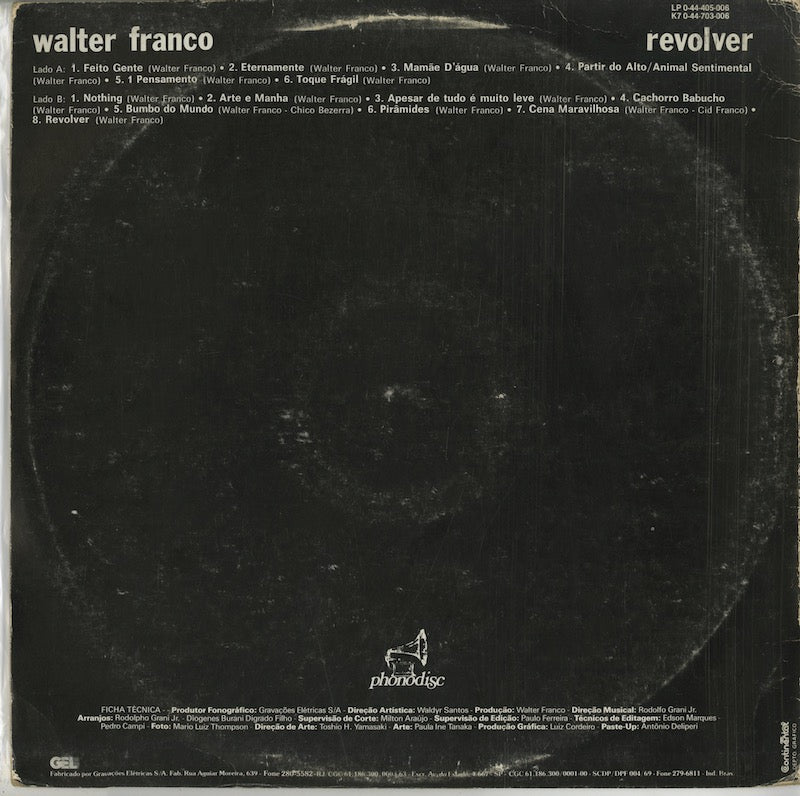 Walter Franco / ウォルター・フランコ / Revolver (0-44-405-006)