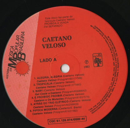 Caetano Veloso / カエターノ・ヴェローゾ / História Da Musica Popular Brasileira (None)