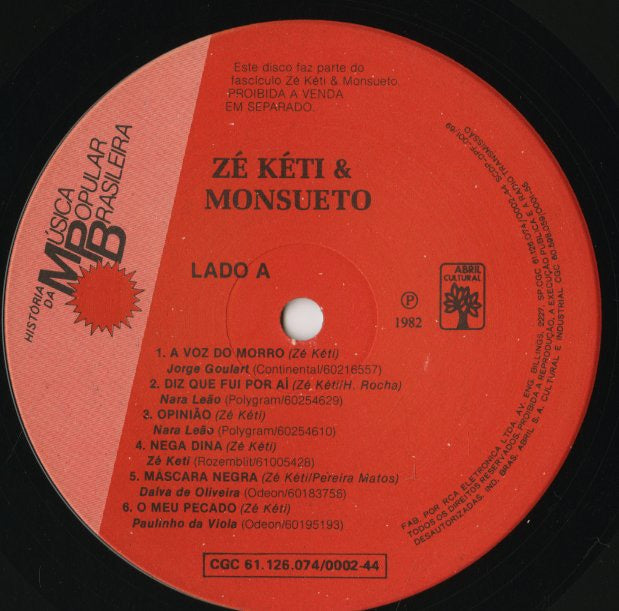 Ze Keti & Monsueto / Historia Da Musica Popular Brasileira (None)