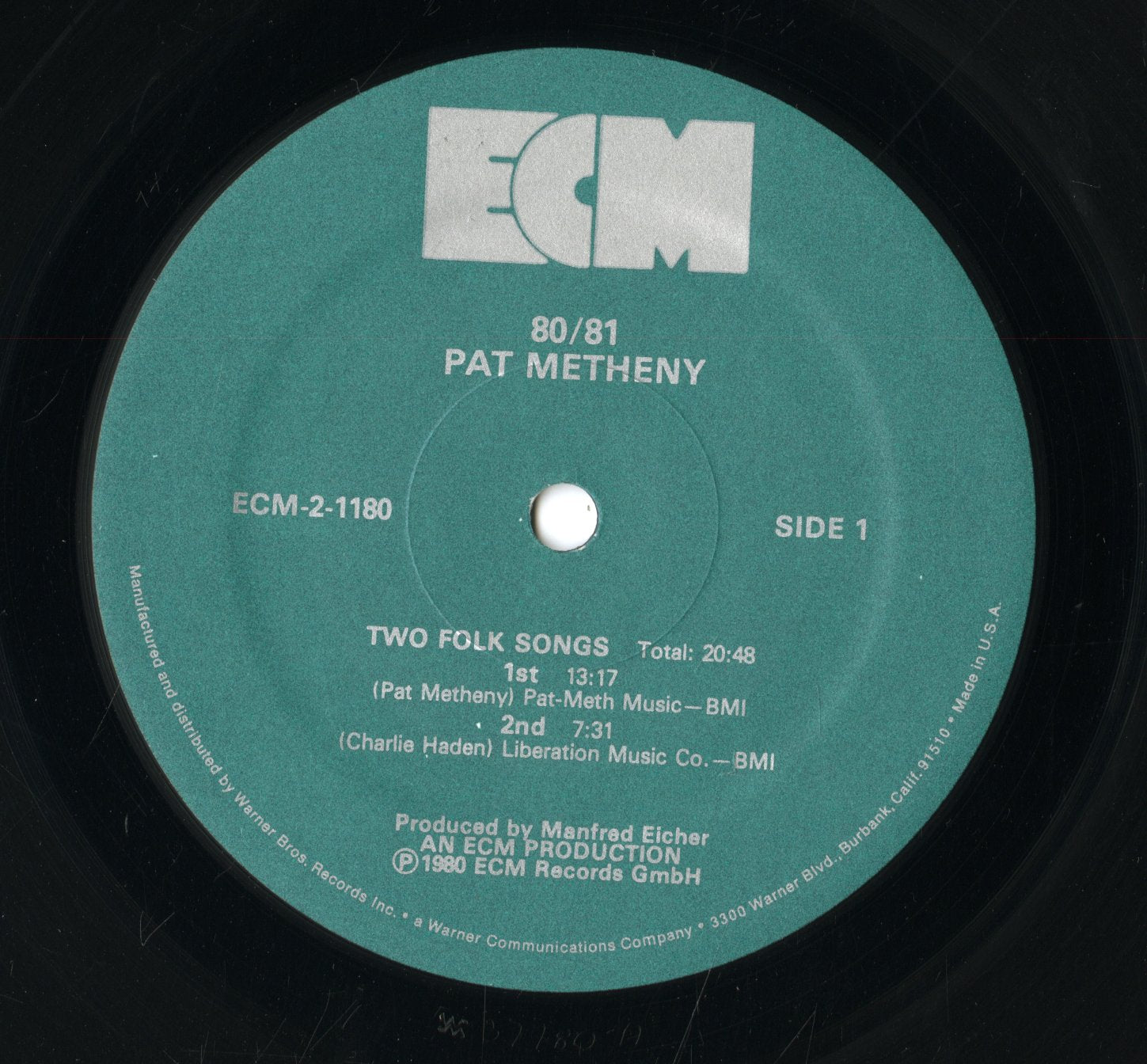 Pat Metheny / パット・メセニー / 80 / 81 (ECM-2-1180) – VOXMUSIC WEBSHOP