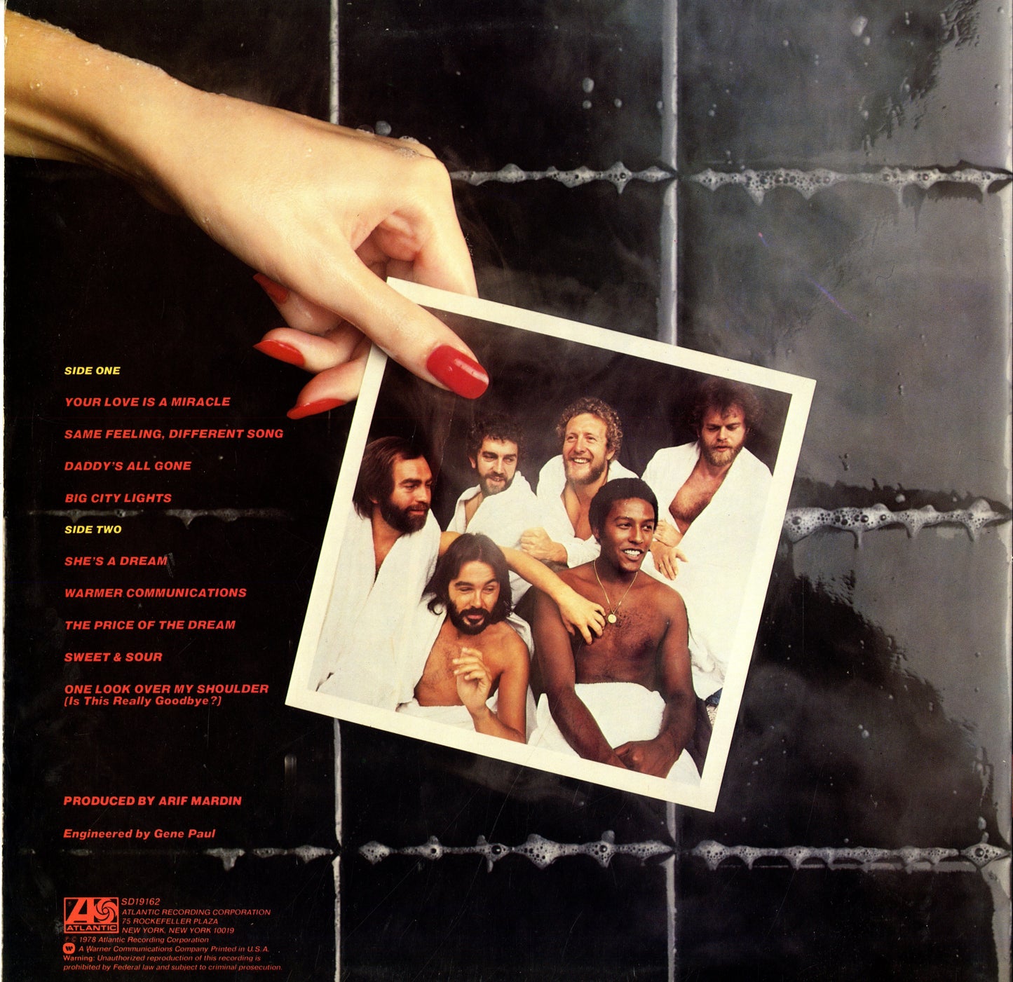 Average White Band / アヴェレイジ・ホワイト・バンド / Warmer Communications (SD 19162)