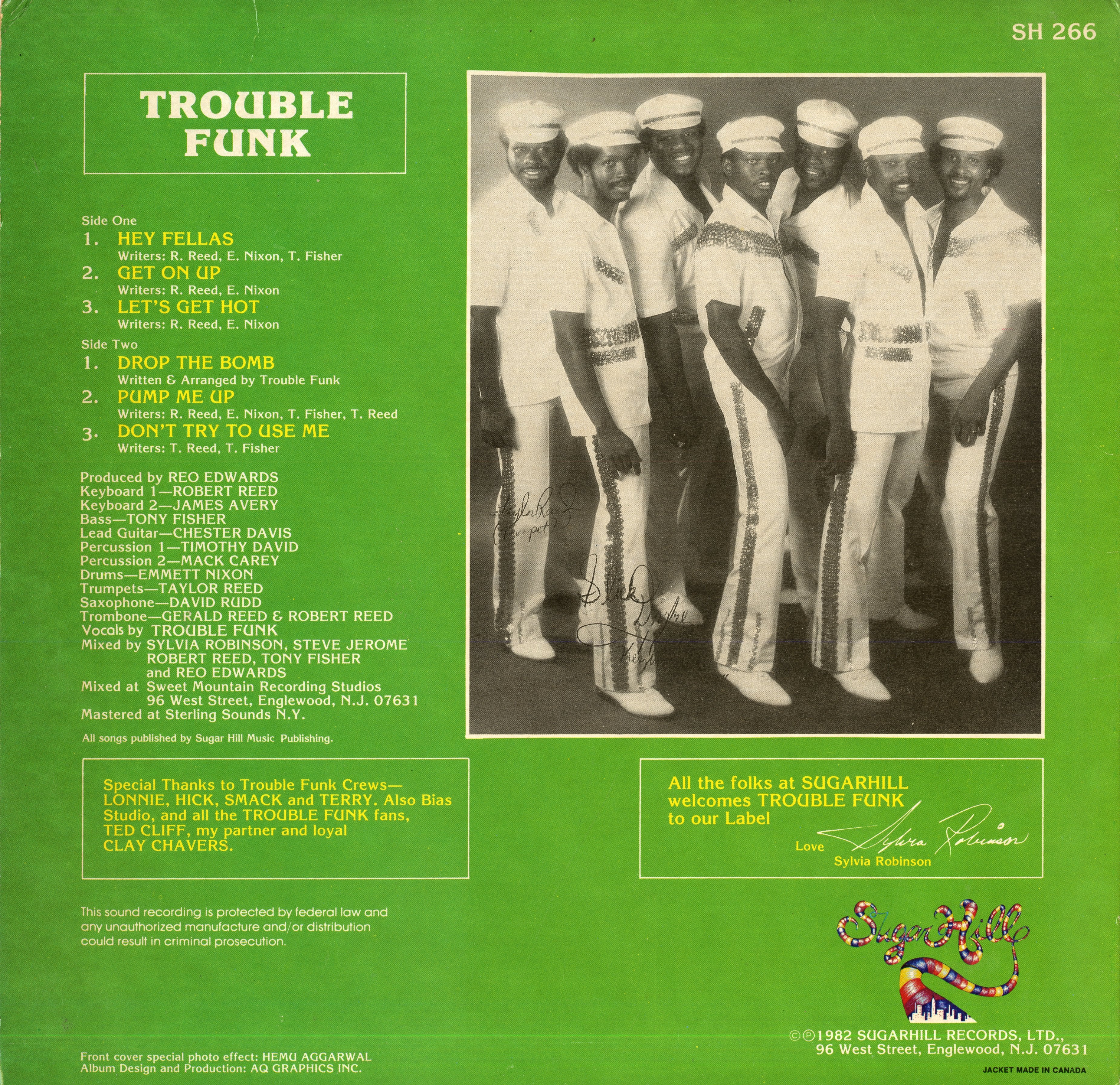 Trouble Funk / トラブル・ファンク / Drop The Bomb (SH266