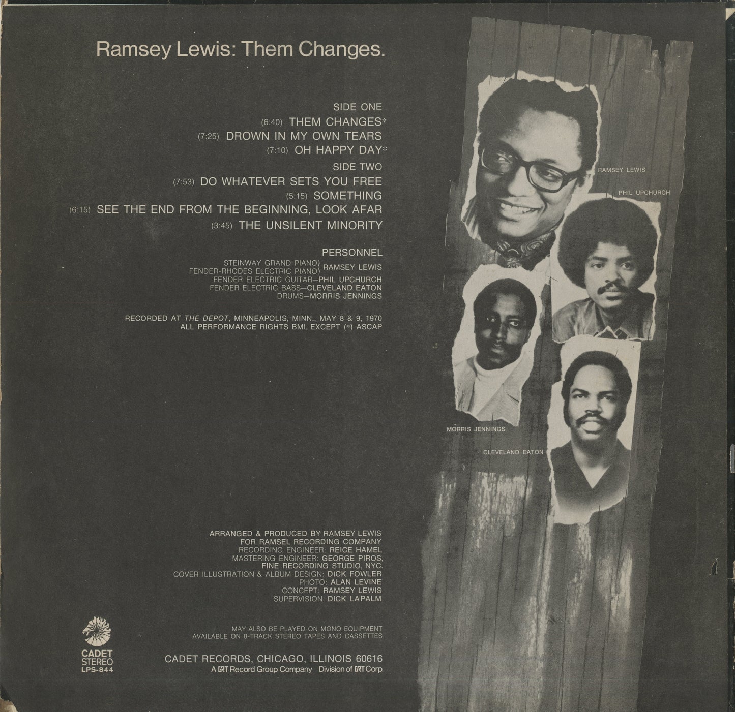 Ramsey Lewis / ラムゼイ・ルイス / Them Changes (LPS-844)