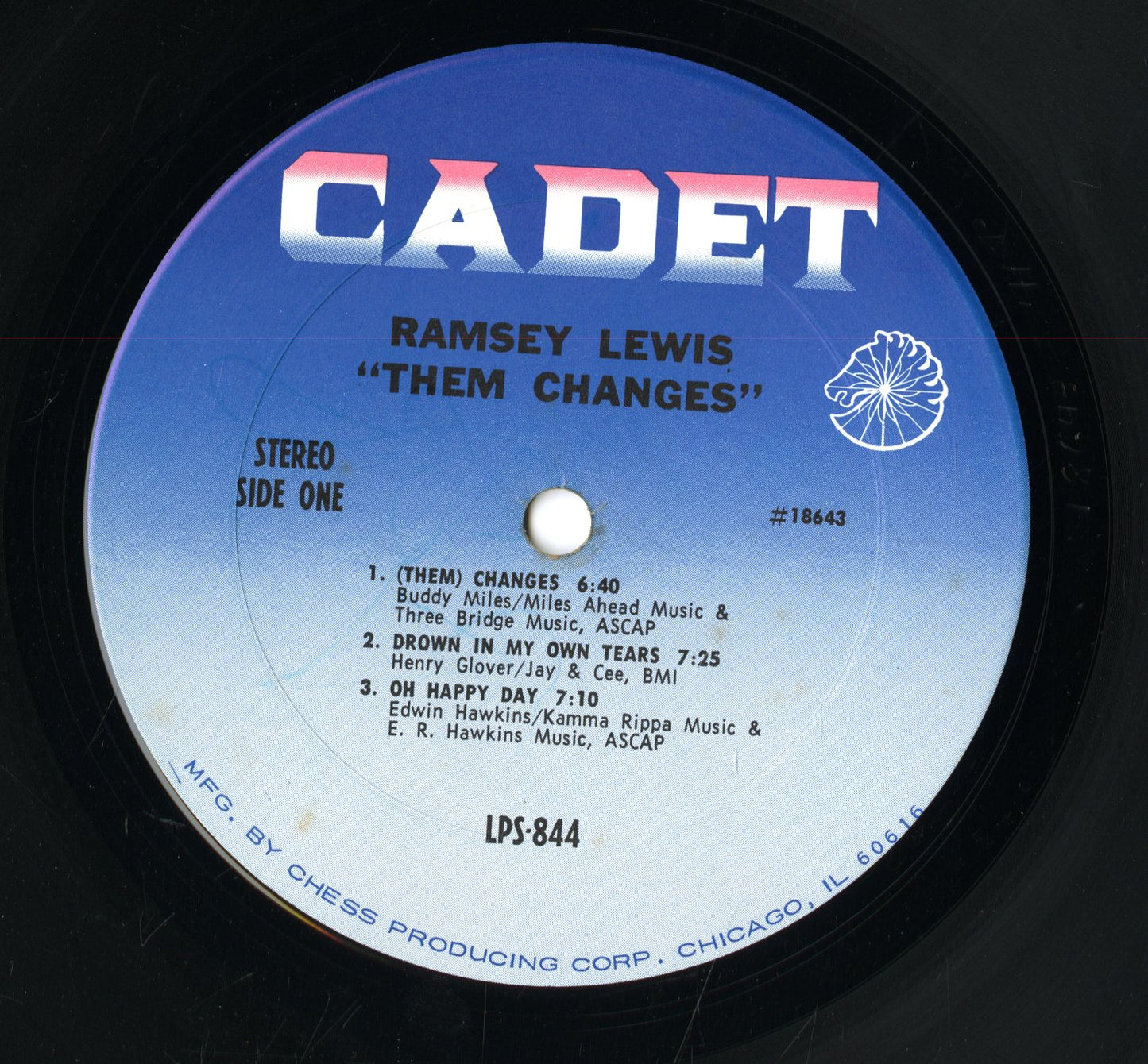 Ramsey Lewis / ラムゼイ・ルイス / Them Changes (LPS-844)