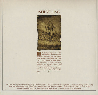 Neil Young / ニール・ヤング / Neil Young (RS 6317)