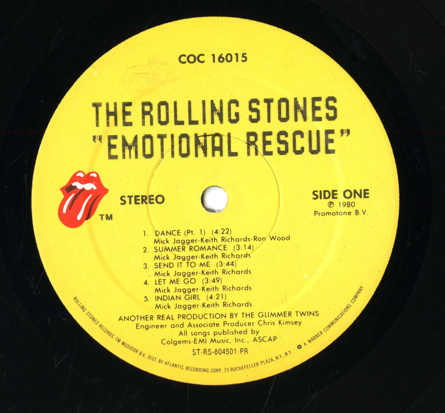 Rolling Stones / ローリング・ストーンズ / Emotional Rescue (COC 16015)