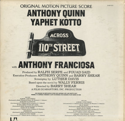 Bobby Womack / ボビー・ウーマック / Across The 110th Street -OST (UAS-5225)