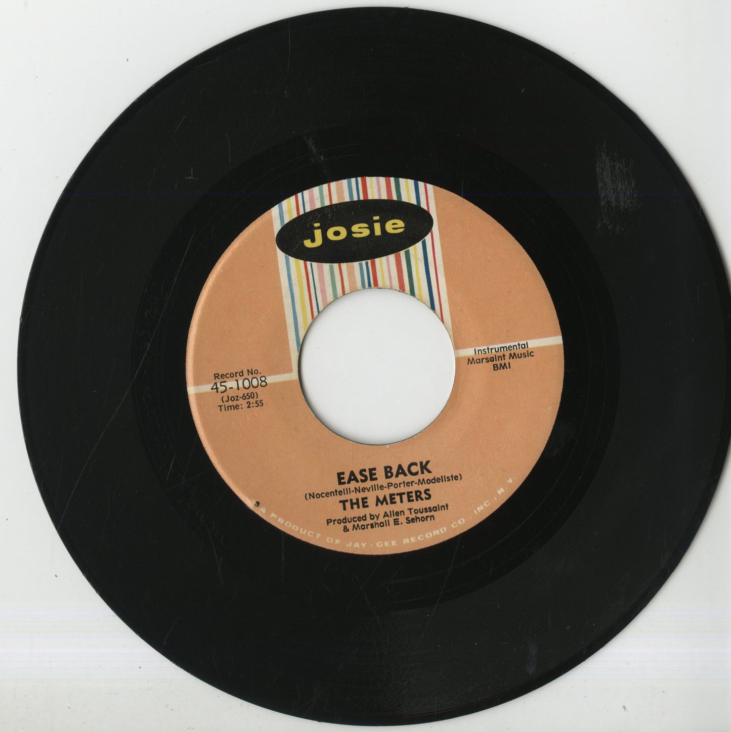 The Meters / ミーターズ / Ease Back / Ann -7 (45-1008)