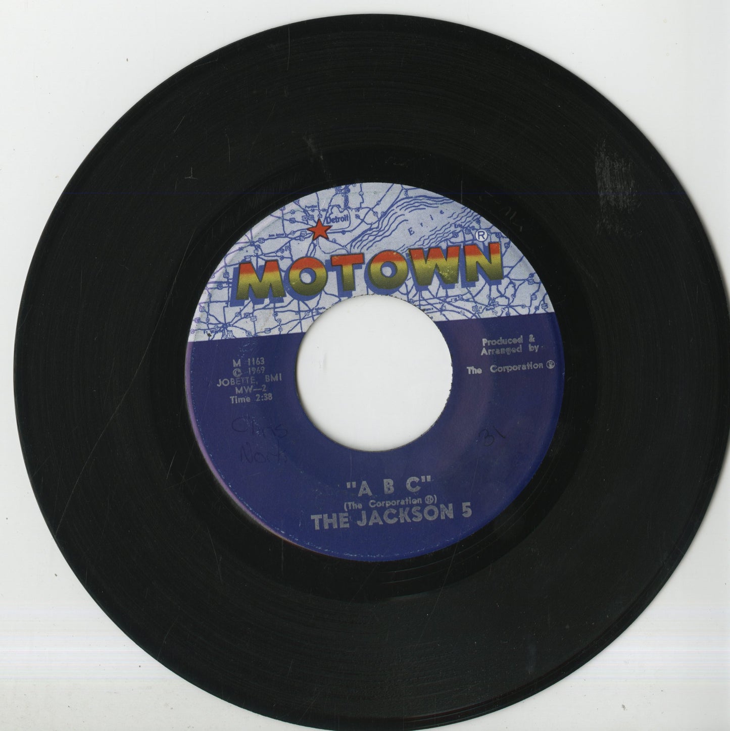 Jackson 5 / ジャクソン５ / ABC / The Young Folks -7 (M 1163)