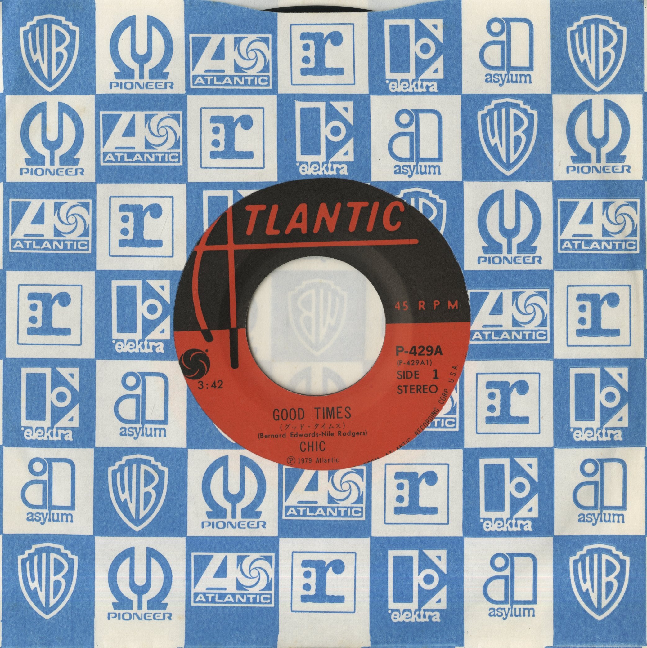 Chic / シック / Good Times -7 (P-429A) – VOXMUSIC WEBSHOP