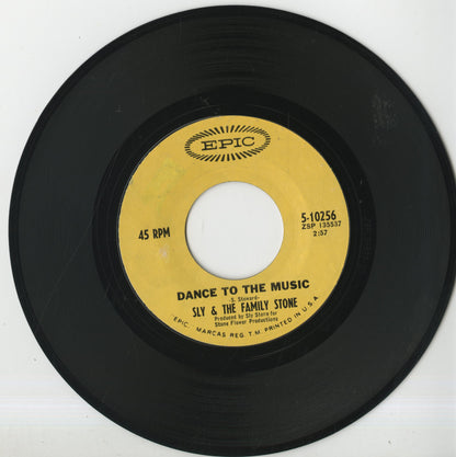 Sly & The Family Stone / スライ・アンド・ザ・ファミリー・ストーン / Dance To The Music / Let Me Hear It From You -7 (5-10256)