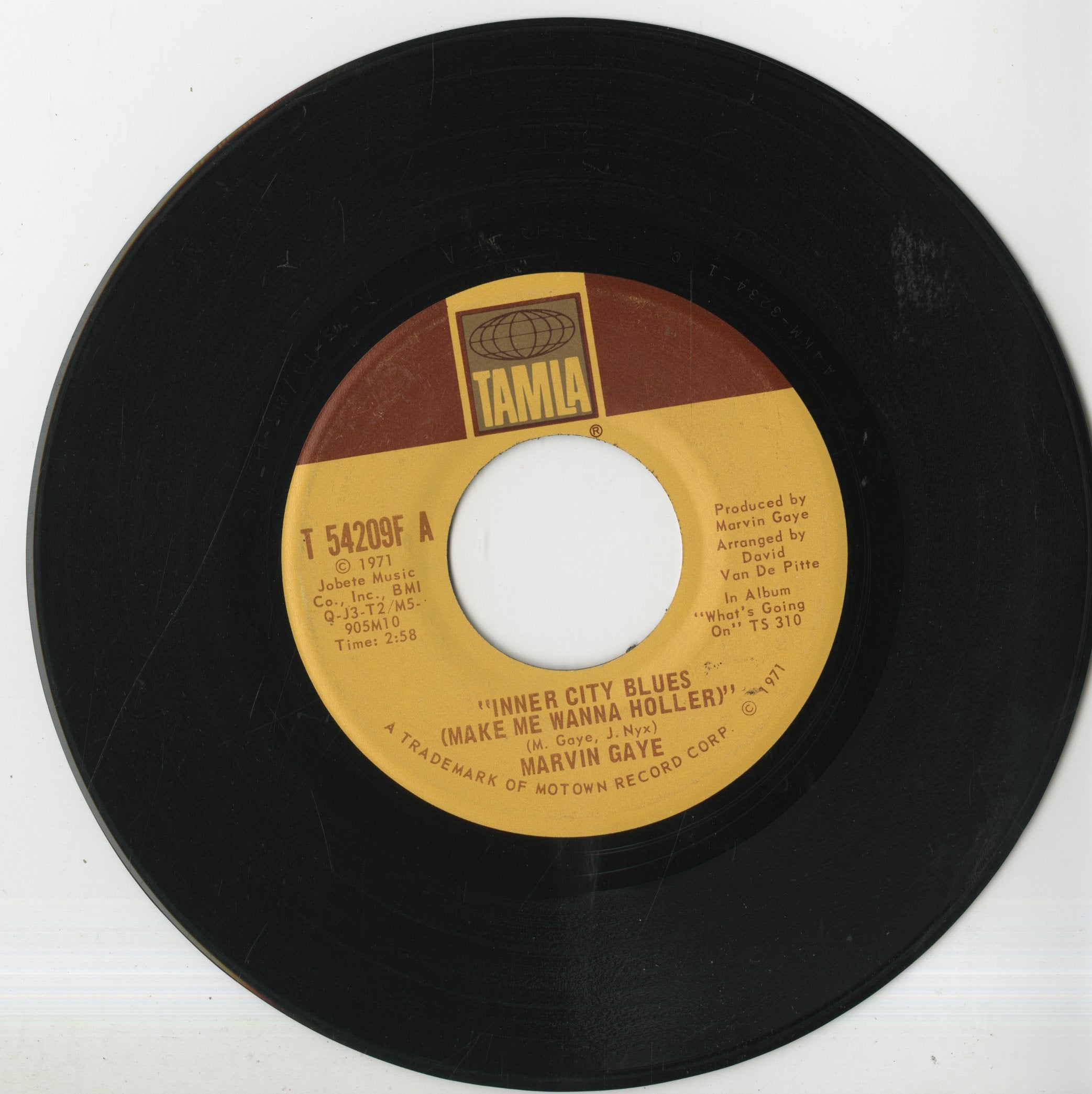マービン・ゲイ　無への叫び　Inner City Blues 国内盤7インチ Amazon.com: Music of Marvin Gaye Inner Cit: CDs & Vinyl