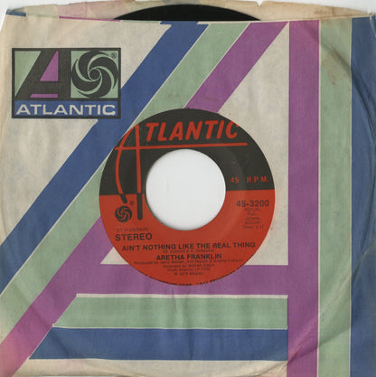 Aretha Franklin / アレサ・フランクリン / Ain't Nothing Like The Real Thing / Eight Days On The Road -7 (45-3200)