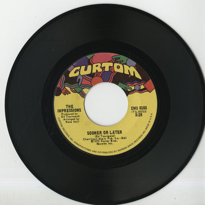 The Impressions / インプレッションズ / Sooner Or Later -7 (CMS 0103)