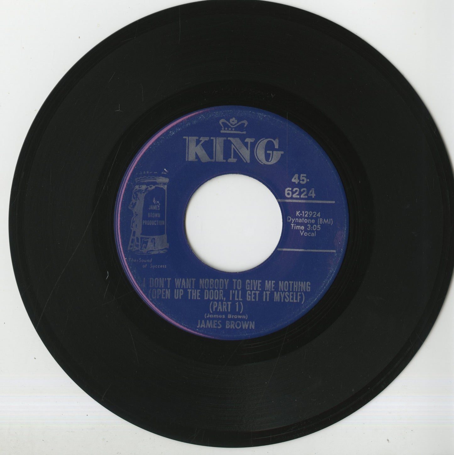 James Brown / ジェームス・ブラウン / I Don't Want Nobody To Give Me Nothing (part1&2) -7 (45-6224)