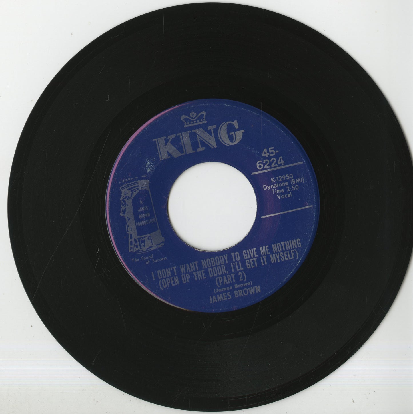 James Brown / ジェームス・ブラウン / I Don't Want Nobody To Give Me Nothing (part1&2) -7 (45-6224)