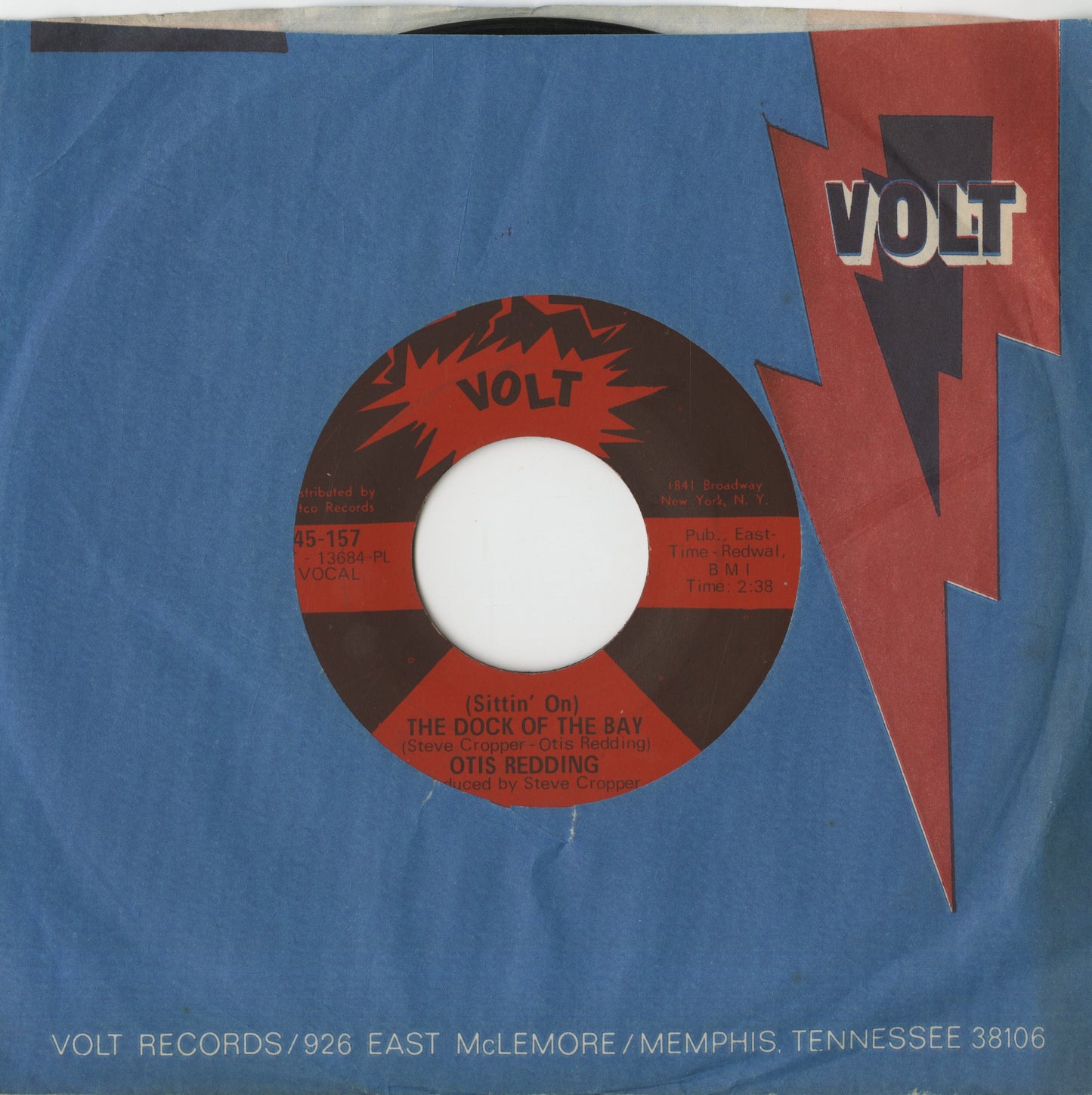 Otis Redding / オーティス・レディング / (Sittin' On) The Dock Of The Bay -7 (45-157)