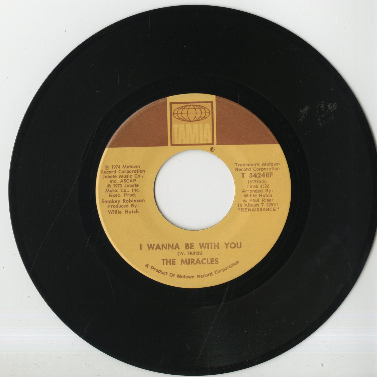 The Miracles / ミラクルズ / Do It Baby / I Wanna Be With You -7” (T 54248F)