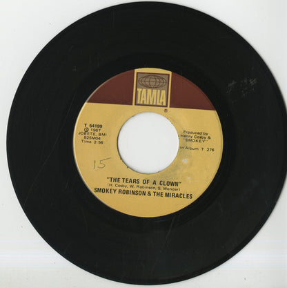 Smokey Robinson & The Miracles / スモーキー・ロビンソン＆ミラクルズ / The Tears Of A Clown / Promise Me -7 (T54199)