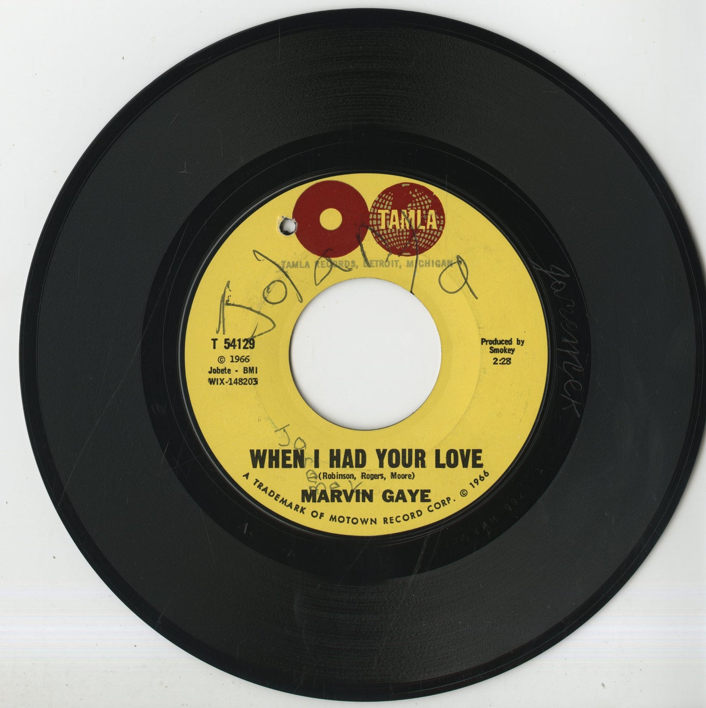 Marvin Gaye / マーヴィン・ゲイ / One More Heartache / When I Had Your Love -7 (T-54129)