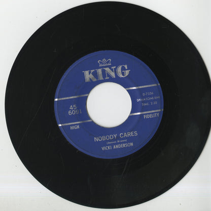 Vicki Anderson / James Brown / ヴィッキー・アンダーソン　ジェイムス・ブラウン / Think / Nobody Cares -7 (45-6091)