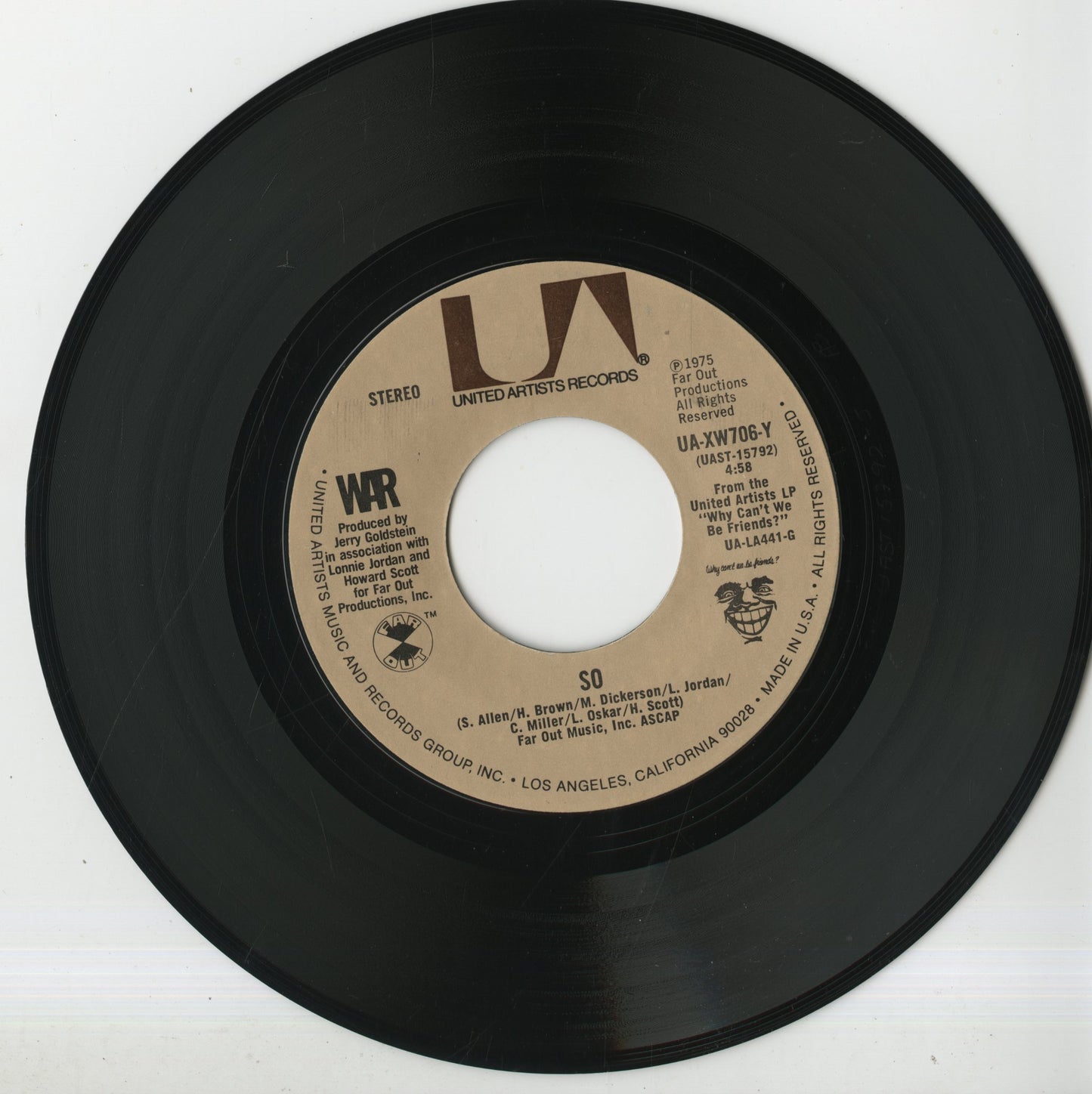 War / ウォー / Low Rider -7 (UA-XW706-Y)