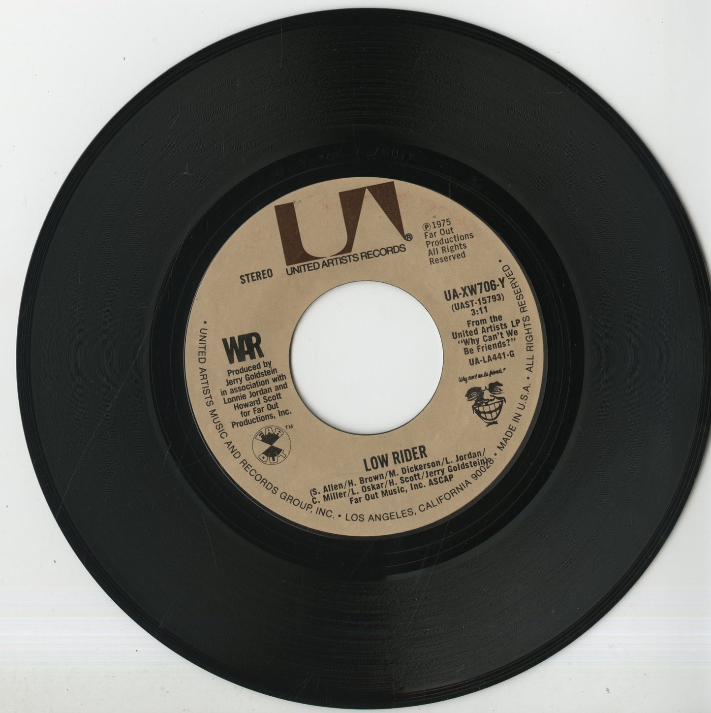 War / ウォー / Low Rider -7 (UA-XW706-Y)