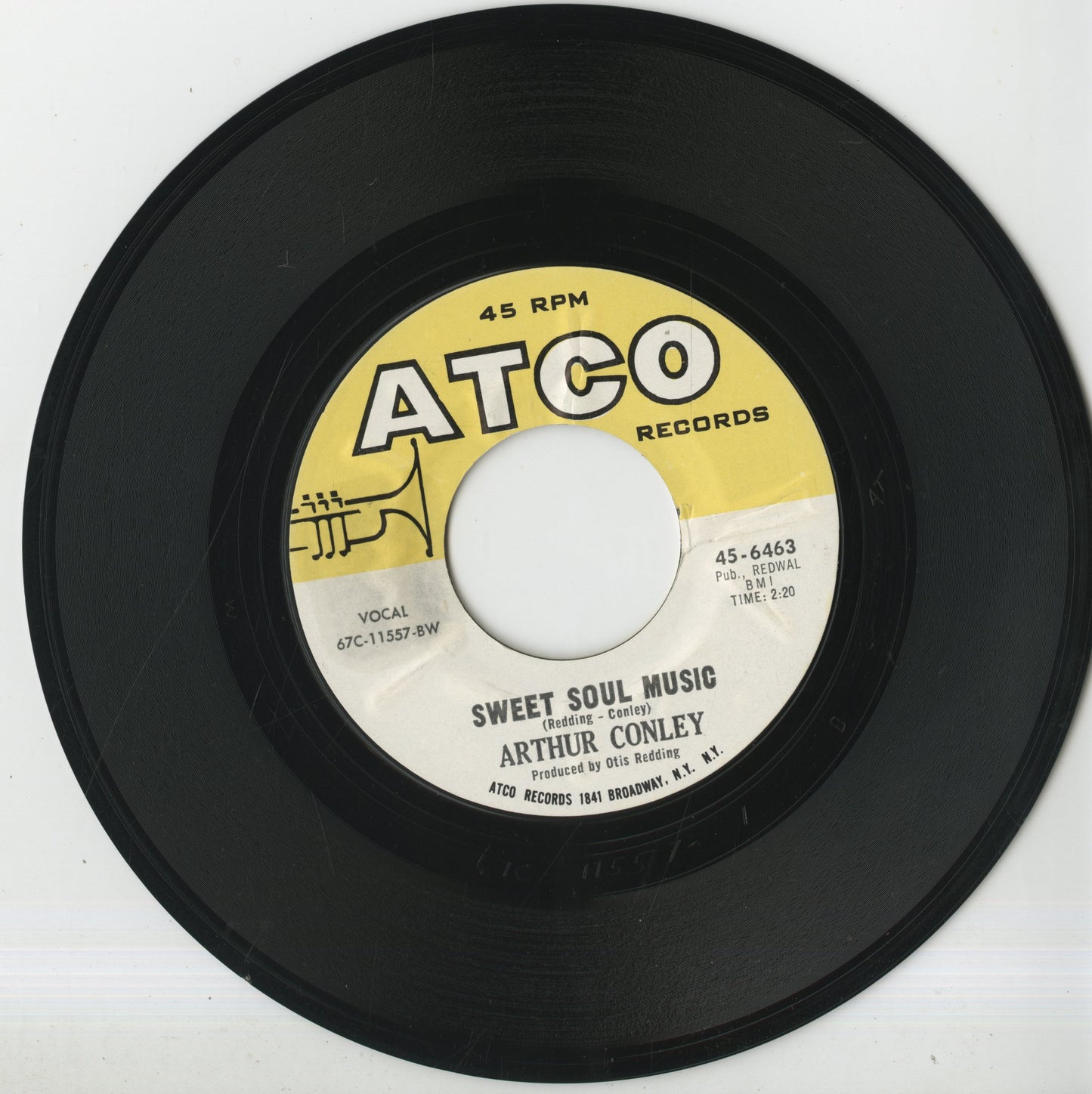 Arthur Conley / アーサー・コンリー / Sweet Soul Music / Let's Go Steady -7 (45-6463)