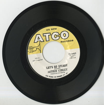 Arthur Conley / アーサー・コンリー / Sweet Soul Music / Let's Go Steady -7 (45-6463)