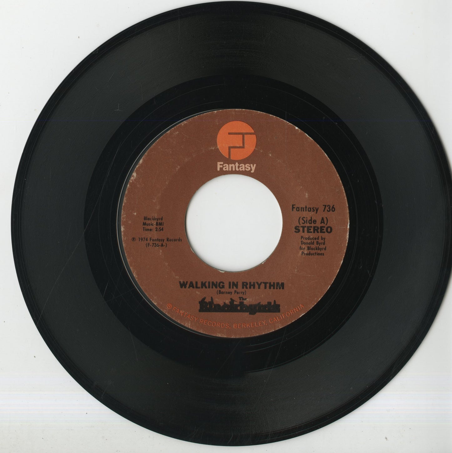 Blackbyrds / ブラックバーズ / Walking In Rhythm / The Baby -7 (Fantasy 736)