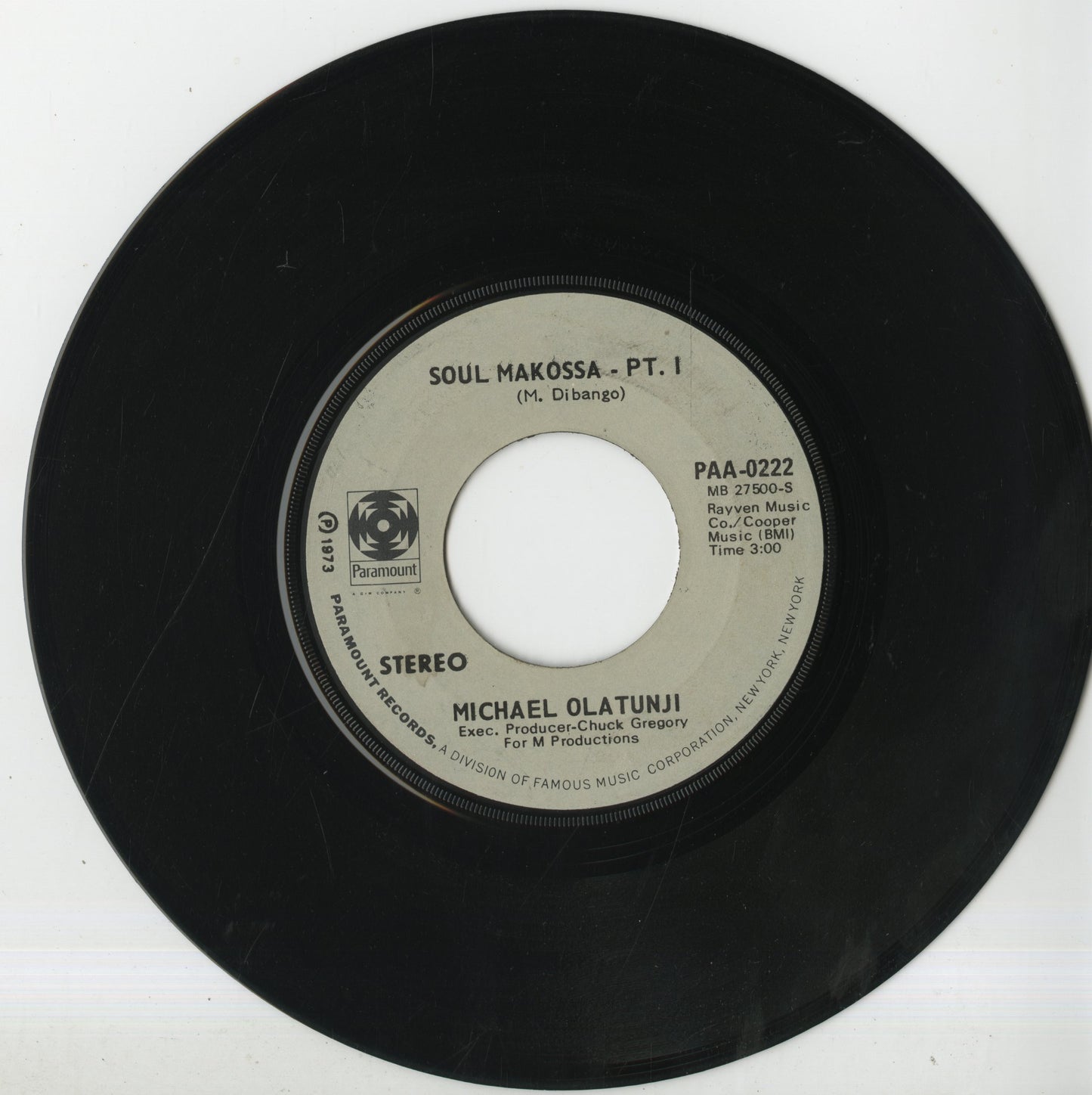 Michael Olatunji / マイケル・オラツンジ / Soul Makossa -7 (PAA-0222)