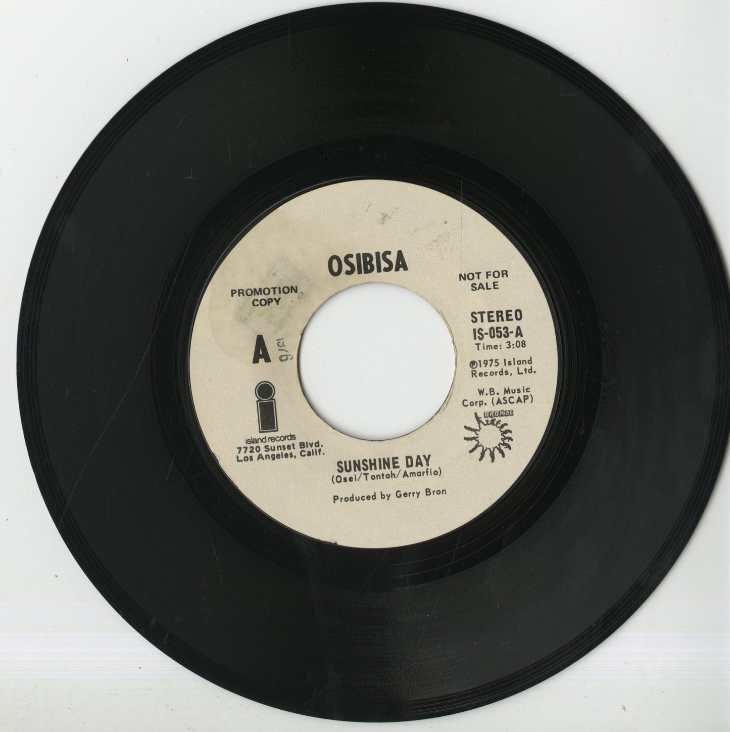 Osibisa / オシビサ / Sunshine Day -7 (IS 053)