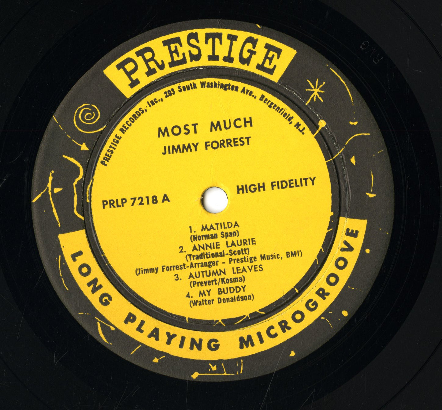 Jimmy Forrest / ジミー・フォレスト / Most Much! (PRLP 7218)