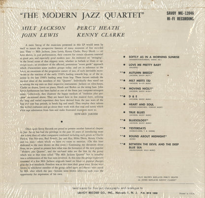 The Modern Jazz Quartet / S.T. (MG 12046)