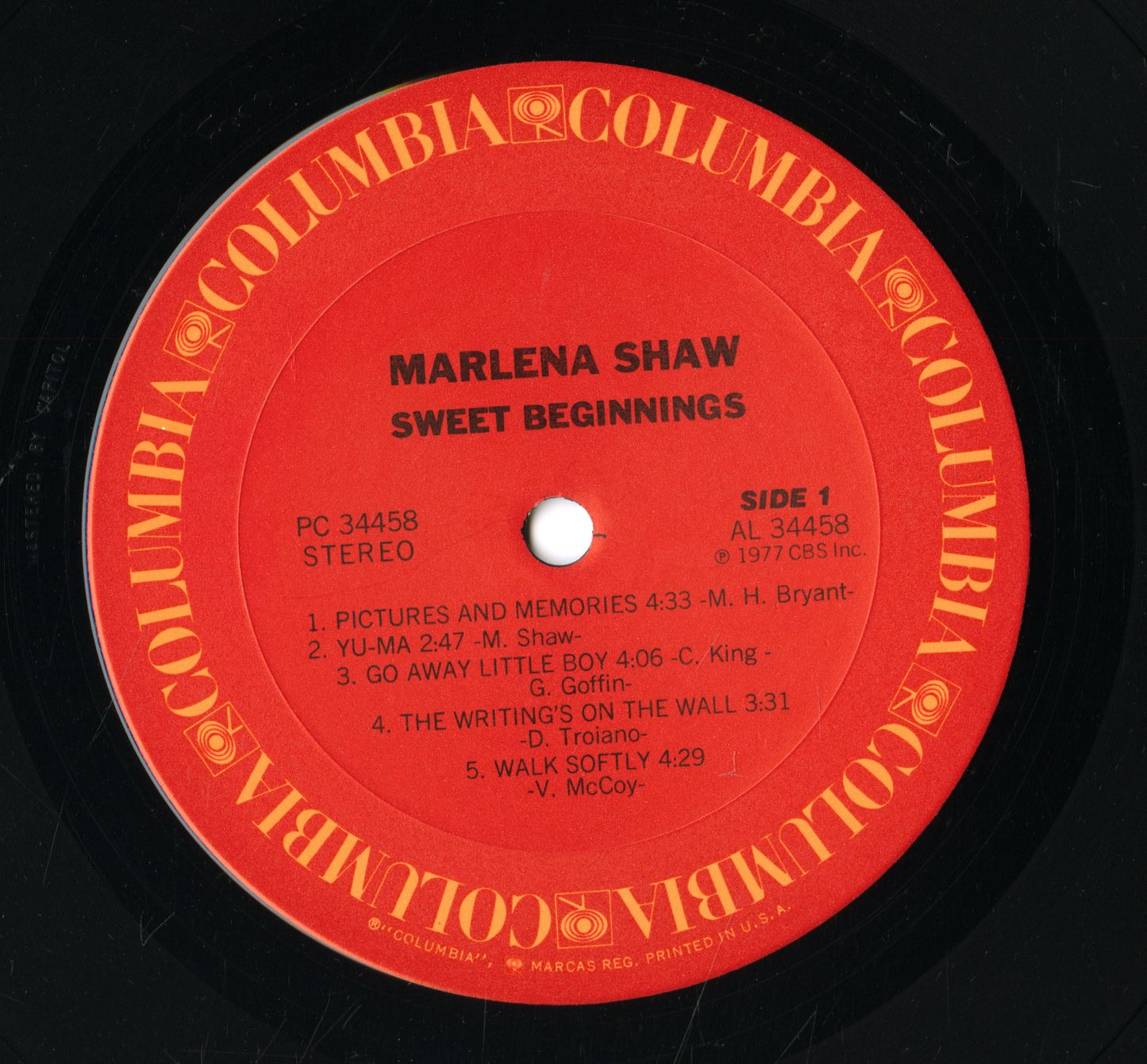 Marlena Shaw / マリーナ・ショウ / Sweet Beginnings (PC34458)