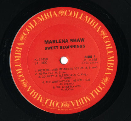 Marlena Shaw / マリーナ・ショウ / Sweet Beginnings (PC34458)