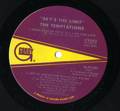 The Temptations / テンプテーションズ / Sky's The Limit (GS957)