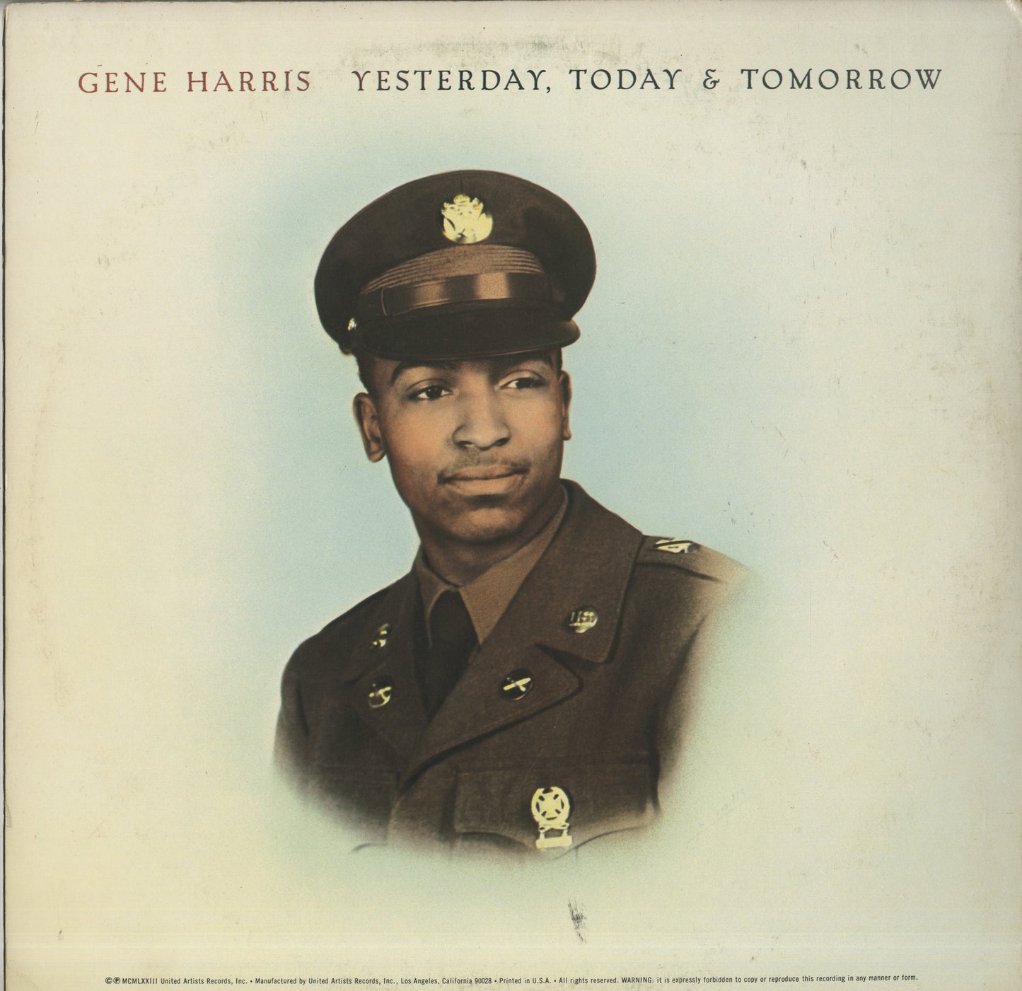 Gene Harris / ジーン・ハリス / Yesterday, Today & Tomorrow (BN-LA141-G2)