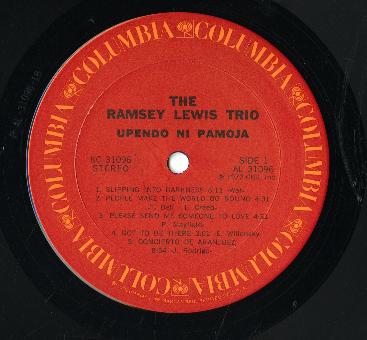 Ramsey Lewis / ラムゼイ・ルイス / Upendo Ni Pamoja (KC 31096)