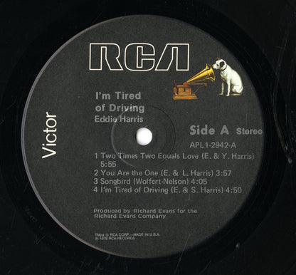 Eddie Harris / エディ・ハリス / I'm Tired Of Driving (APL1-2942)