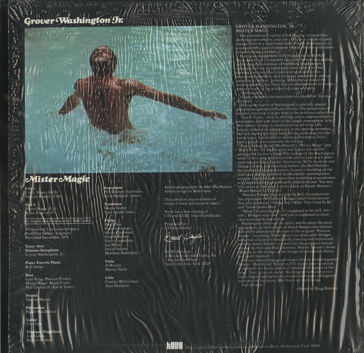 Grover Magic Grover Washington Jr. / グローヴァー・ワシントン Jr. / Mister Magic (KU20 ...