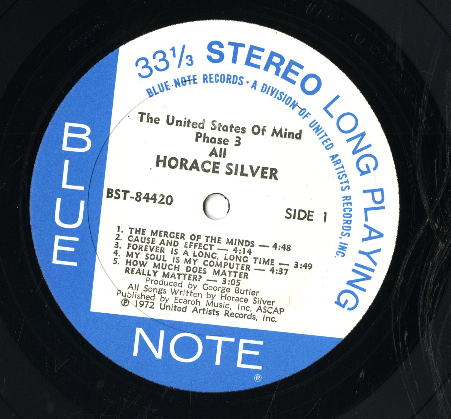 Horace Silver / ホレス・シルヴァー / All (The United States Of Mind / Phase 3) (BST-84420)