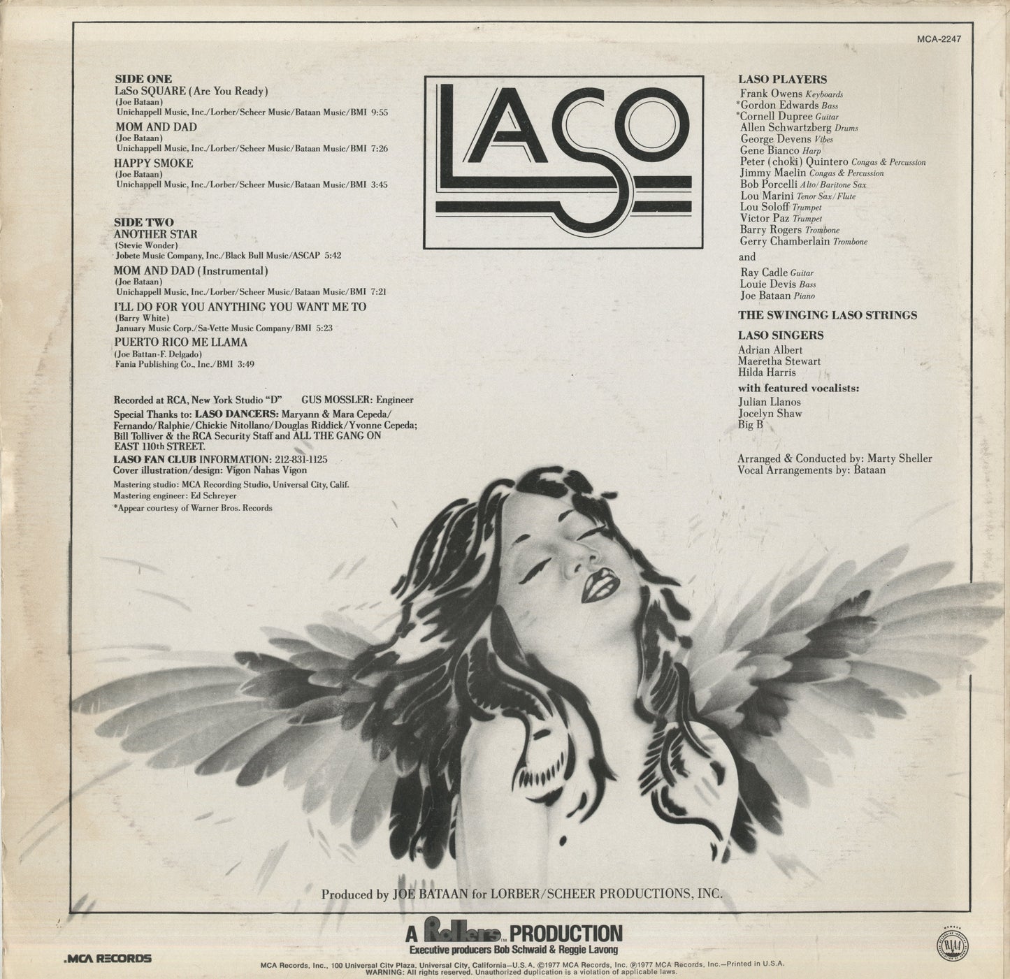 Laso / ラソ / Laso (MCA2247)