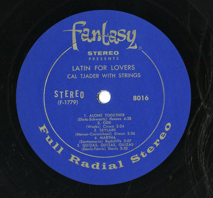 Cal Tjader / カル・ジェイダー / Latin For Lovers (ST 8016)