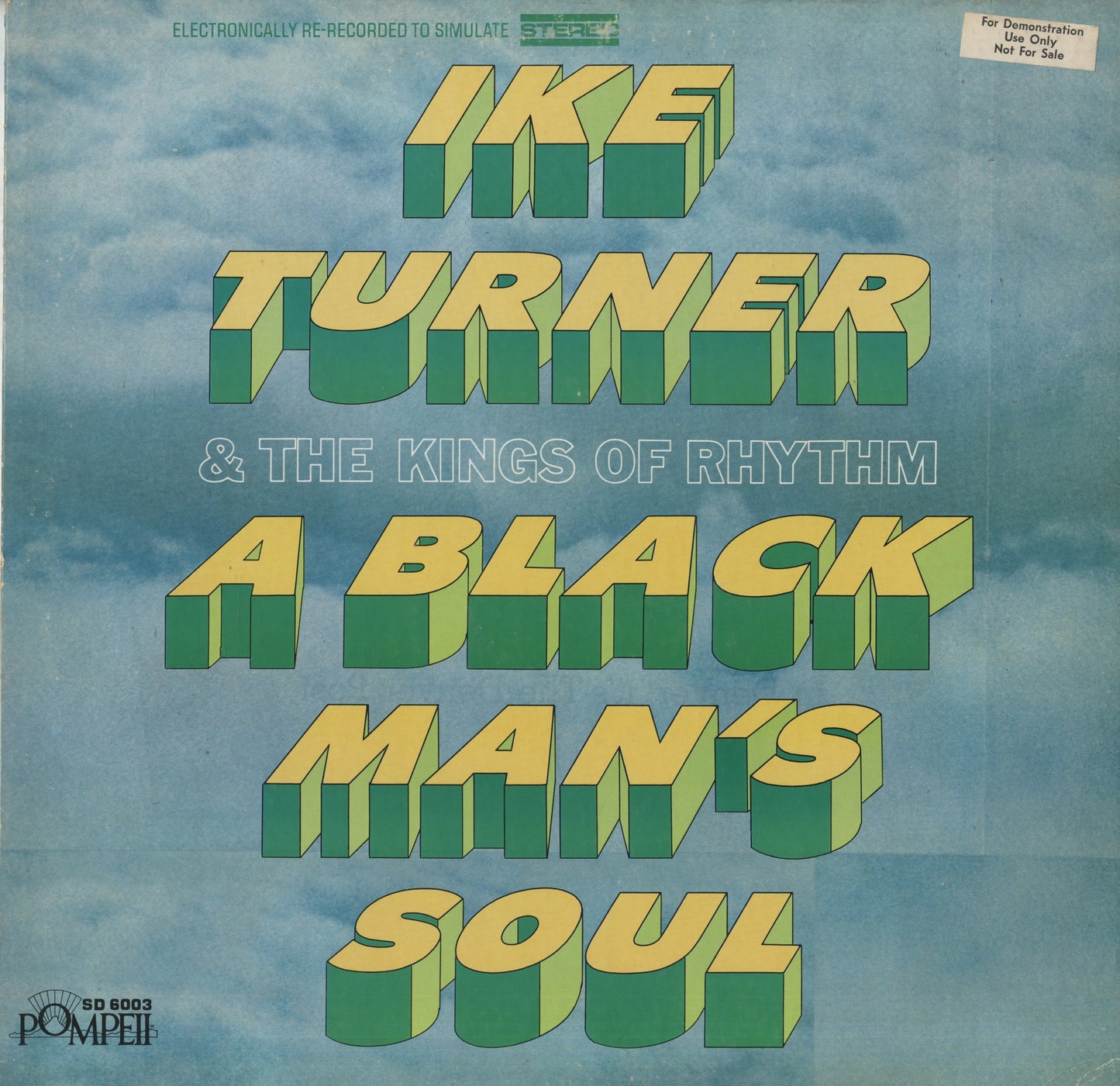 Ike Turner / アイク・ターナー / A Black Man's Soul (SD 6003)
